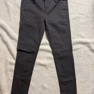 Jones New York Bleecker Skinny Pants in Charcoal Gray‎ Size 6